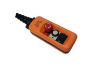 Knoppenkast voor dubbelwerkende powerpack 2 knoppen en noodstop
