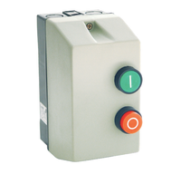 Motor start relais 400V inclusief kast en motorbeveiliging 9A