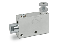 VolumeregelklepVolumeregelklep drukgecompenseerd 3-weg VPR3 1"drukgecompenseerd 3-weg VPR3 1/2"