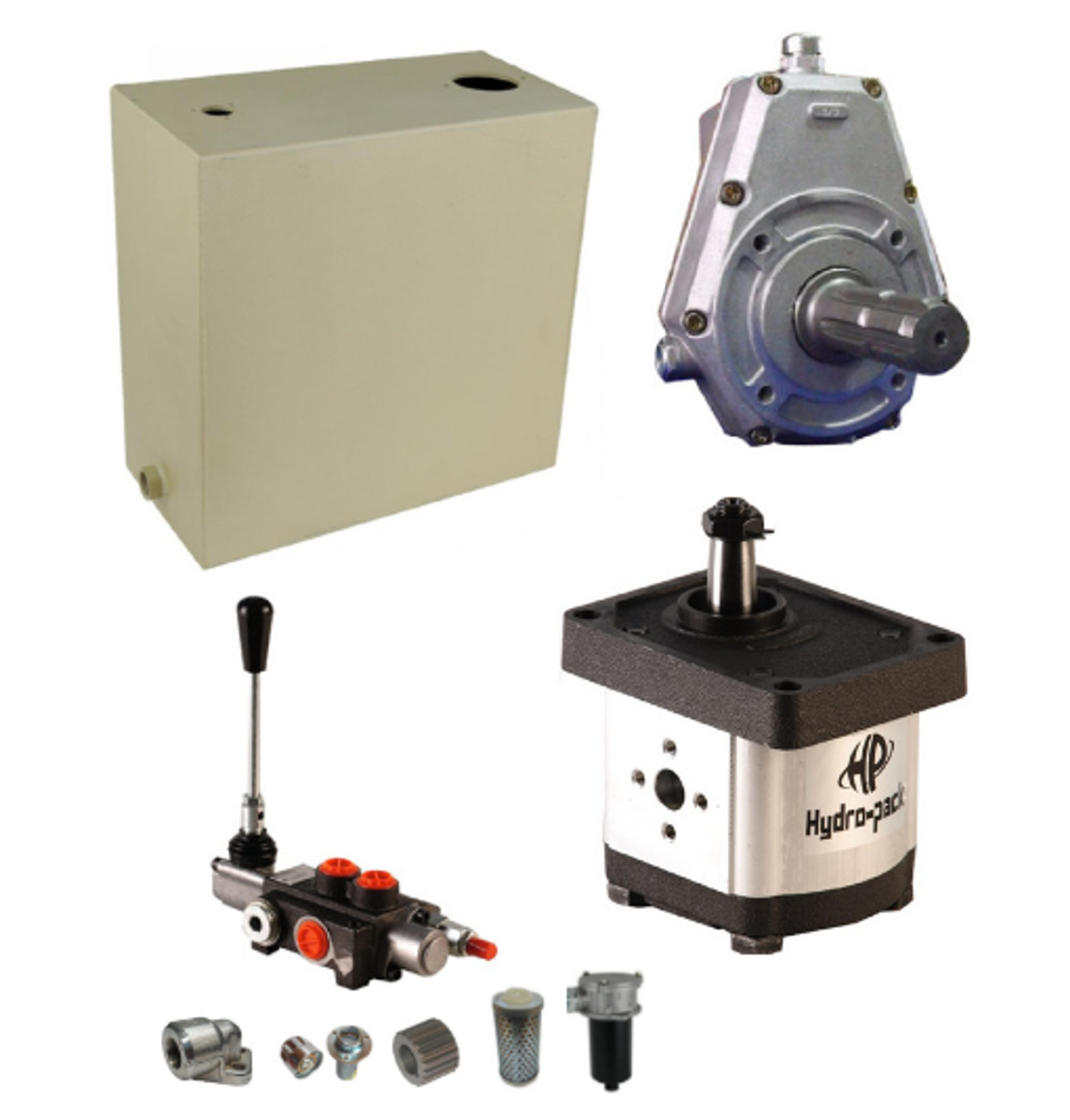 Tractor PTO powerpack set 60 l/min