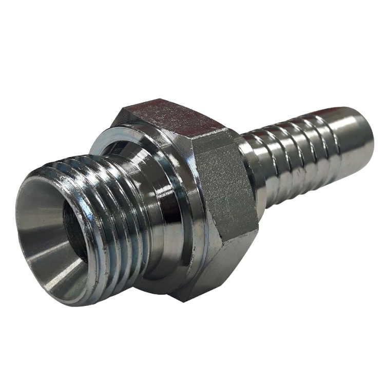 RVS 5/16" DN perskoppeling buitendraad 12S M20x1,5