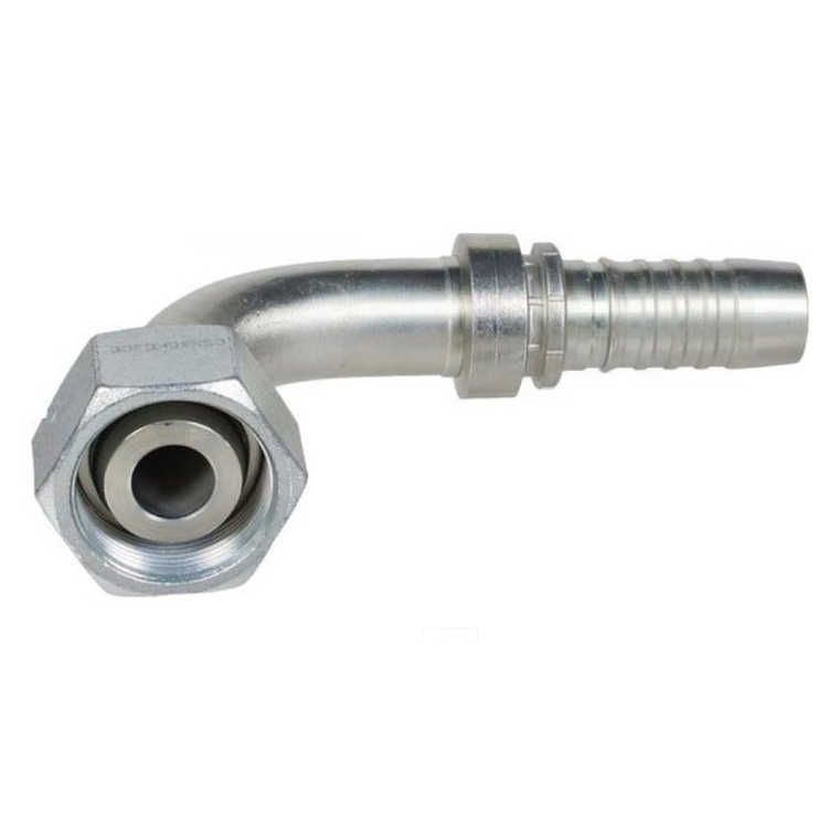 3/8" DN perskoppeling haaks 90° 16S M24x1,5 met o-ring