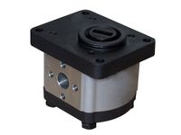 Achterpomp 25 cc tandempomp links met 8 mm platte as - pasrand 50,8 mm groep 30+20