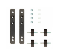 Brackets and vibration dampers for hydraulic oil coolers HY090 to HY210