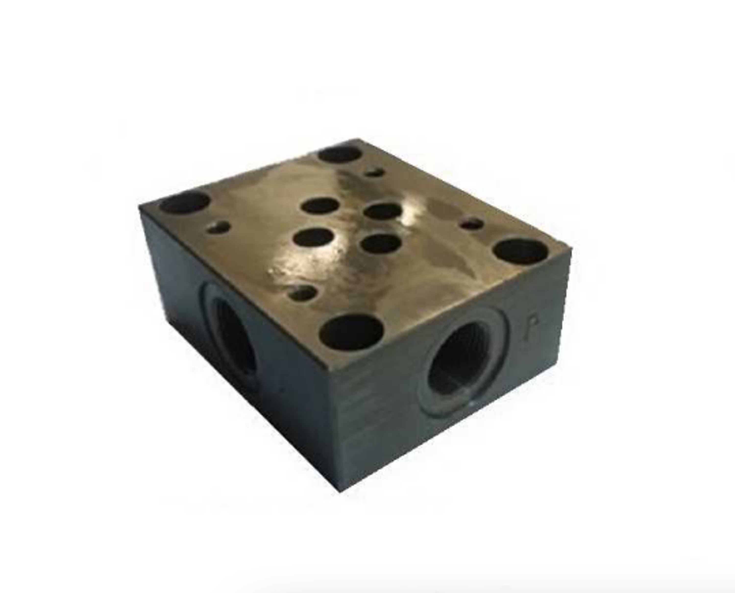 NG6 base plate with side ports & without relief valve