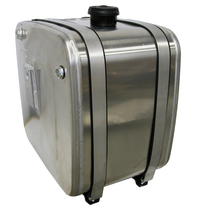 Hydrauliektank 170 liter aluminium met zijmontage en intern filter