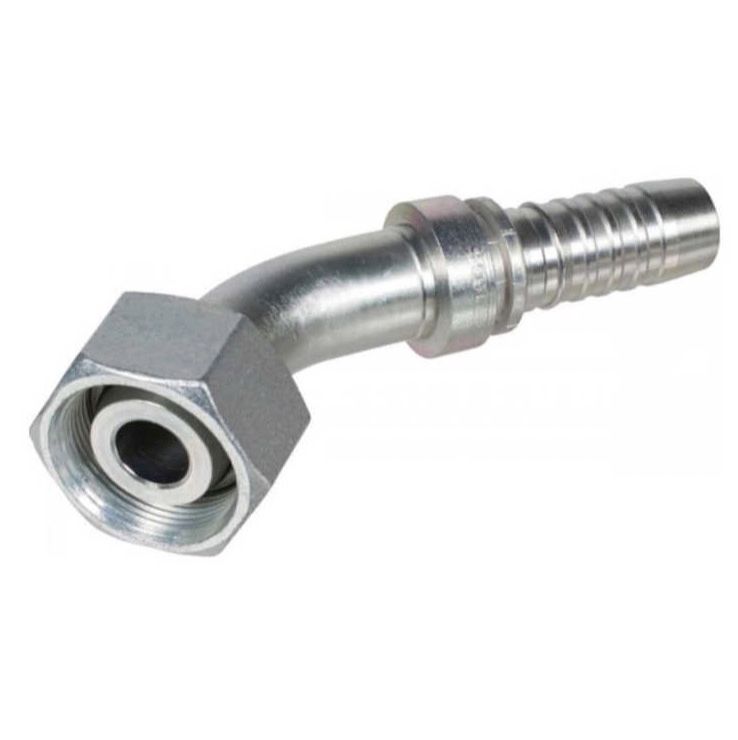 5/16" DN perskoppeling 45° 8L M14x1,5 met o-ring