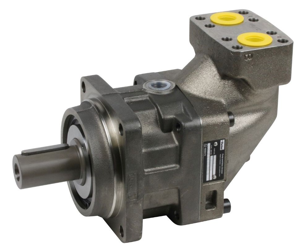 Parker plunjermotor F12 90cc met 428 l/min spline as