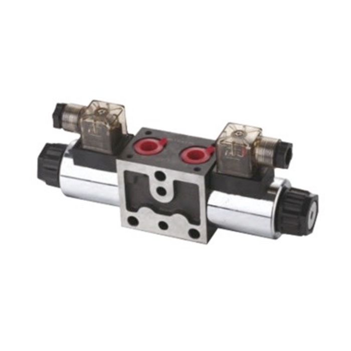 Stapelbaar stuurventiel 3/8" 220VDC 40l/min ABPT gesloten