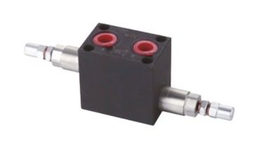 Dubbelwerkend veiligheidsventiel voor 4/3 stapelbaar stuurventiel 3/8" 40l/min