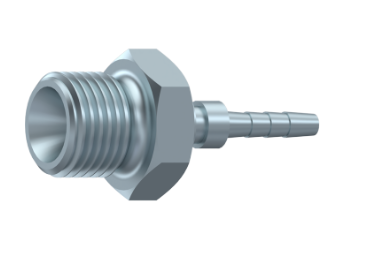 DN 2 perskoppeling 1/8''BSP male