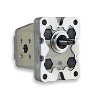 Marzocchi 3,2 cc tandwielpomp links met 1:8 conische as groep 10