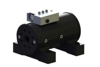 Hydraulische roterende actuator 900Nm 180 graden met voet bevestiging