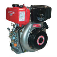 Yanmar L100 dieselmotor (elektrisch gestart)