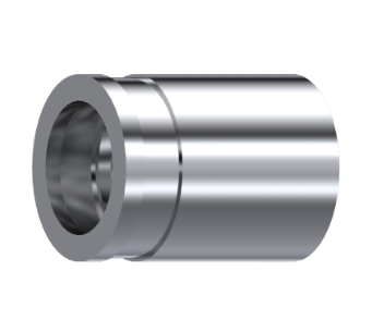RVS Pershuls voor DN 1/2'' geschikt voor R6/R7/R8 slang