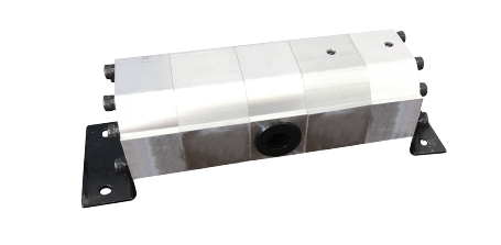 Verdeelmotor 2-voudig 8cc groep 2 4-22 l/min zonder kleppen