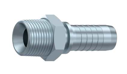 5/8" DN perskoppeling buitendraad 3/4" BSPT