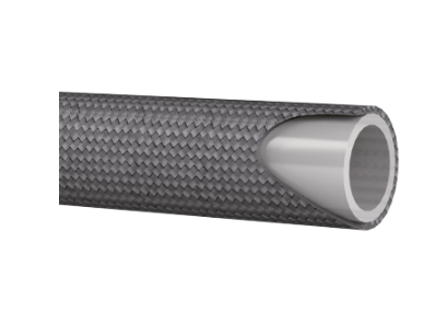 1/2" gladde PTFE slang SAE100 R14 per meter