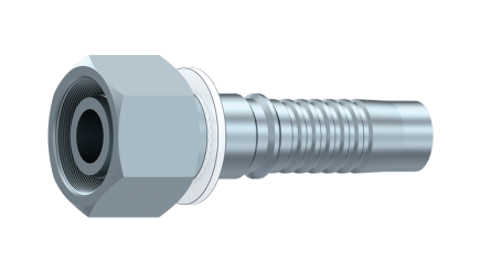 Interlock perskoppeling 3/4" DN female M30x2 met wartel en o-ring