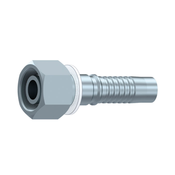 Interlock perskoppeling 3/4" DN female M36x2 met wartel en o-ring