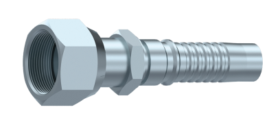 3/4'' DN koppeling 1"3/16 12h UNF female met wartel