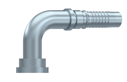 1" DN interlock perskoppeling 90º SAE 50,8 mm 3000 PSI