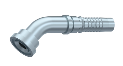 3/4" DN interlock perskoppeling 45º SAE 44,5 mm 3000 PSI