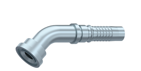 1" DN interlock perskoppeling 45º SAE 47,6 mm 6000 PSI
