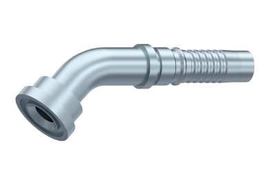 1" DN interlock perskoppeling 45º SAE 54 mm 9000 PSI