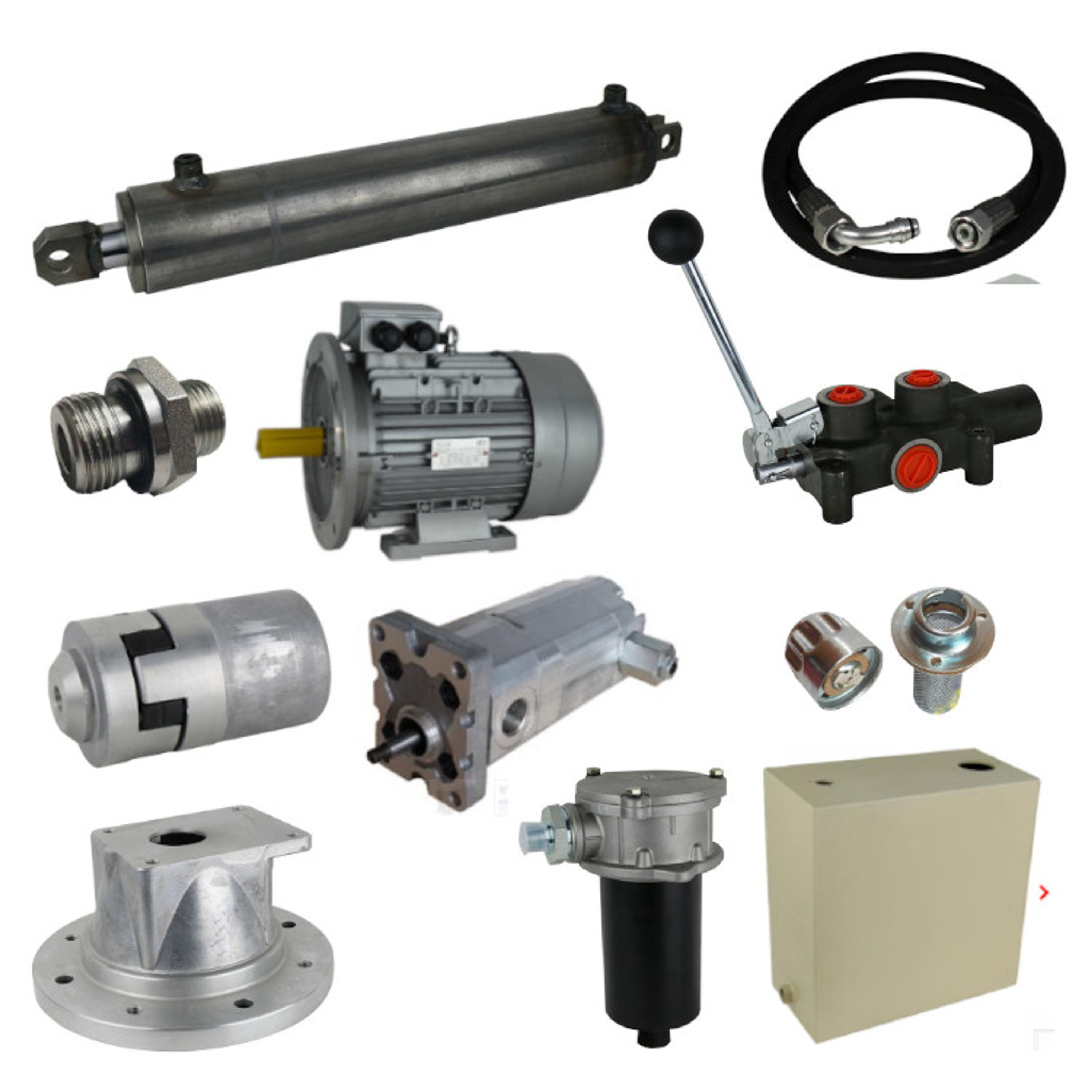 230 Volt kloofmachine set 10 ton, 2,2 kW