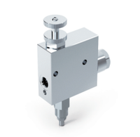 Volumeregelklep drukgecompenseerd 3-weg RFP3 3/8'' met drukveiligheid 