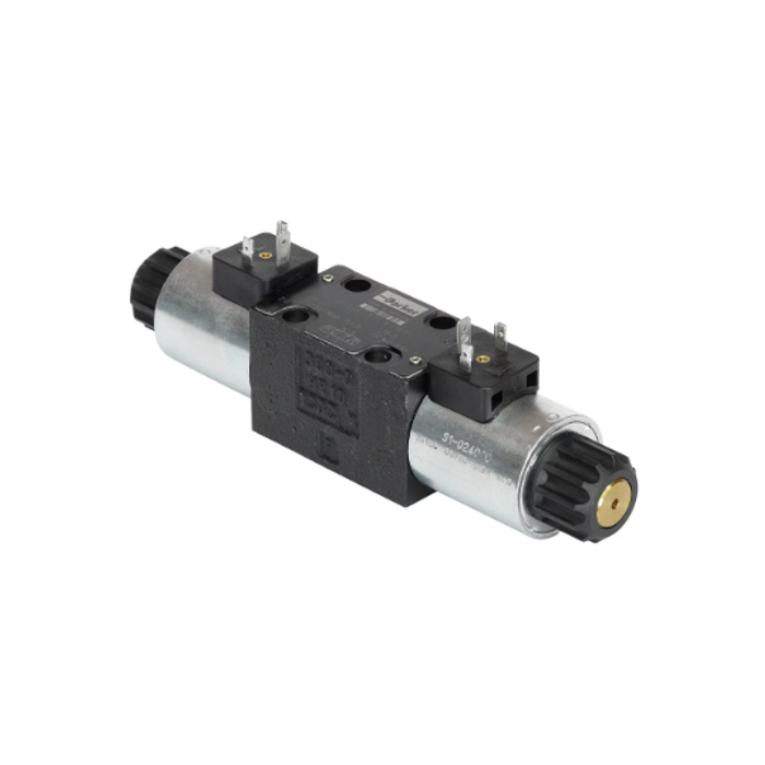 Parker NG6 24 VDC Cetop elektrisch 4/3 stuurventiel | ABPT Gesloten | 350 bar