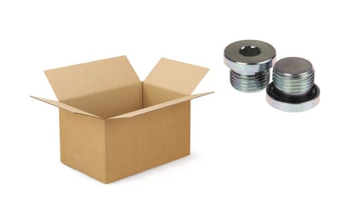 Blindplug 1/4" BSP voordeelverpakking 200 stuks