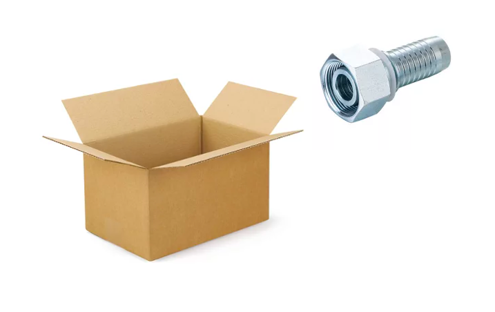 3/8" DN perskoppeling 3/8'' BSP binnendraad voordeelverpakking 150 stuks