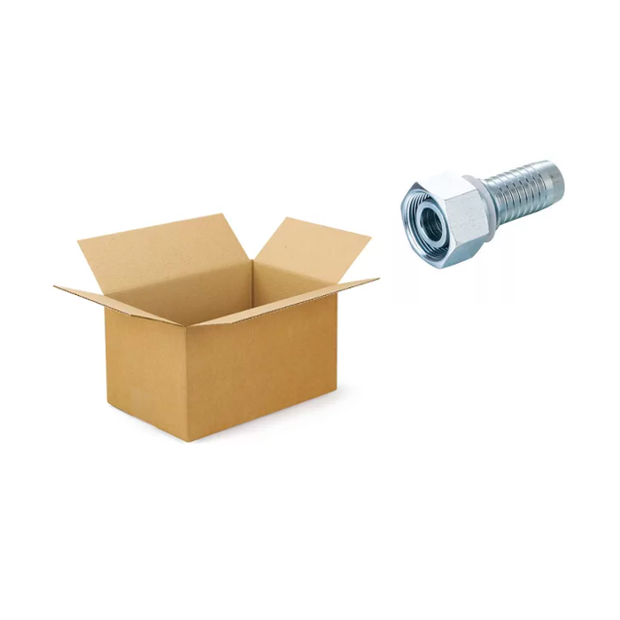 1/4" DN perskoppeling 1/4'' BSP binnendraad voordeelverpakking 200 stuks