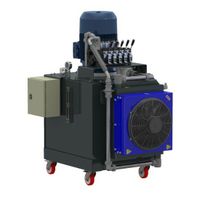 3-phase electric hydraulic power unit 18.5kW with 200 liter tank
