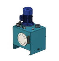 3-phase electric hydraulic power unit 4kW with 60 liter tank