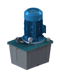 400V 5.5kW hydraulic power pack with 44 liter aluminum tank