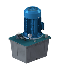 400V 7.5kW hydraulic power pack with 44 liter aluminum tank