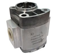 3,65 cc Tandwielpomp met 11.6 mm platte as groep 10