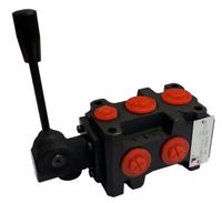 6/2 keuzeventiel 1/2" BSP 50 L/min handbediend