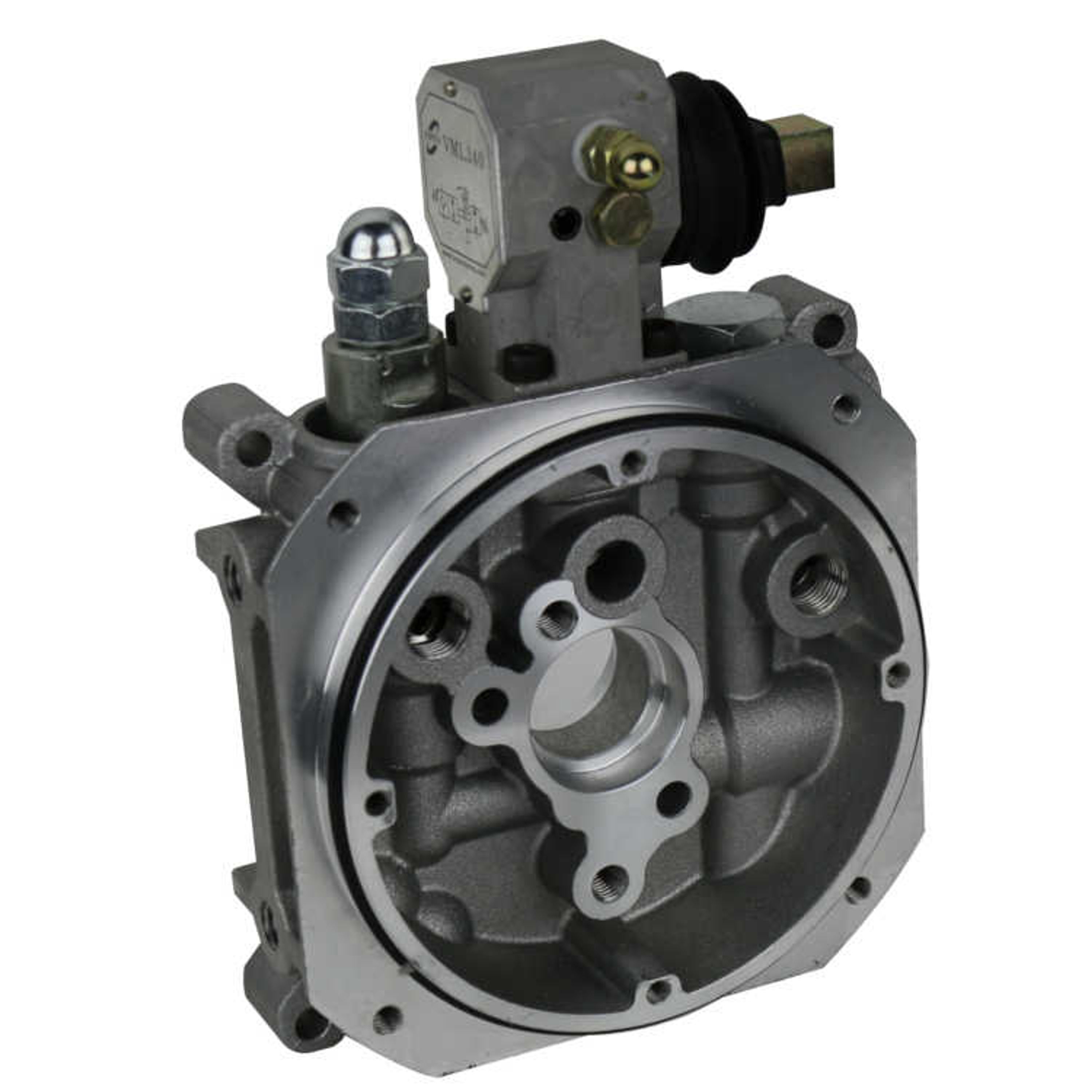 Tussenblok enkelwerkend (daalventiel) handbediend 