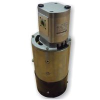 7,5 kW, 24V, elektromotor met voor gemonteerde tandwielpomp, pompgroep 2