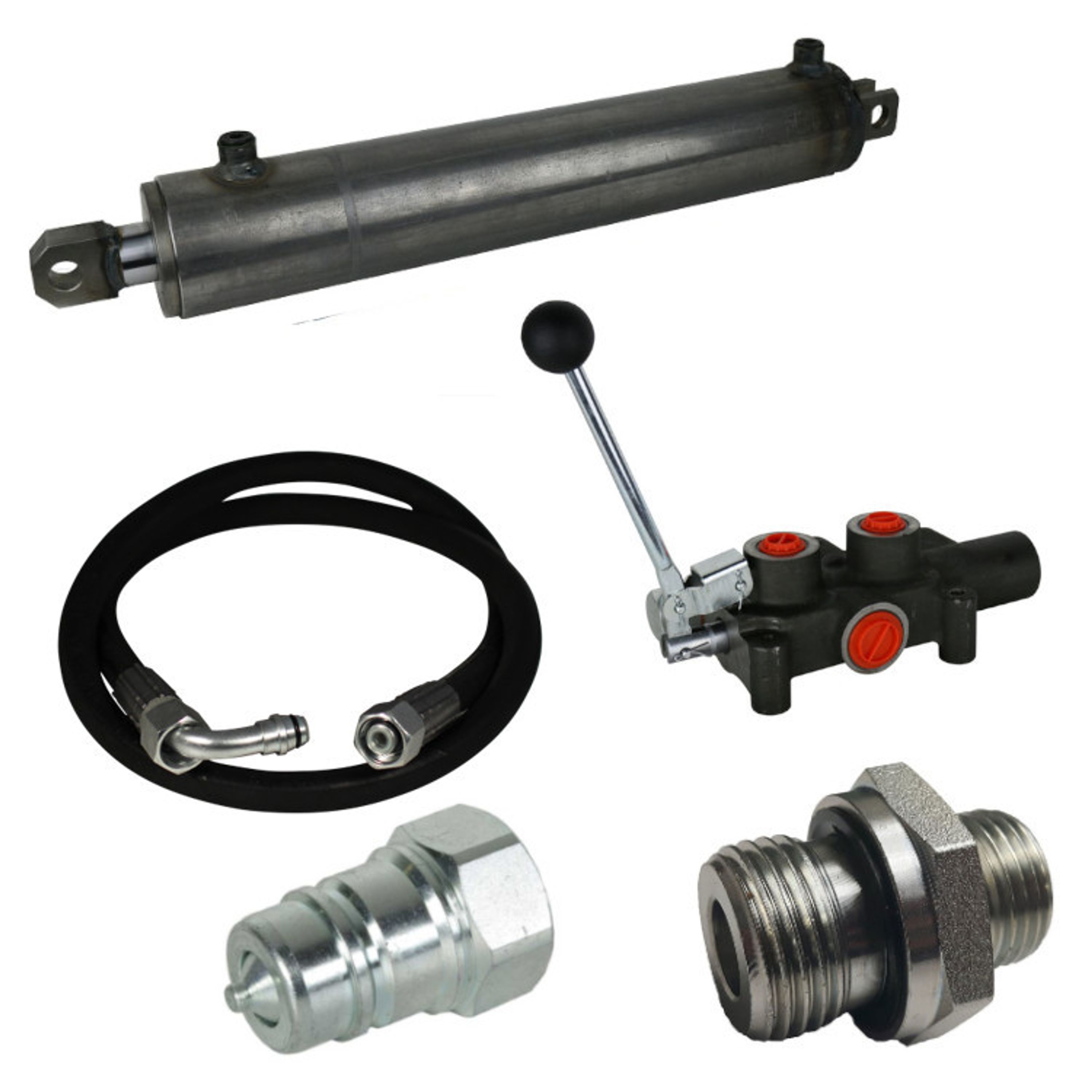 Tractor kloofmachine set 10 ton