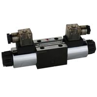 NG10 24V Cetop elektrisch 4/3 stuurventiel, ABPT gesloten