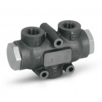 Dubbelwerkende volumesplitsventiel V-EQ 20 3/8" 20 L/min
