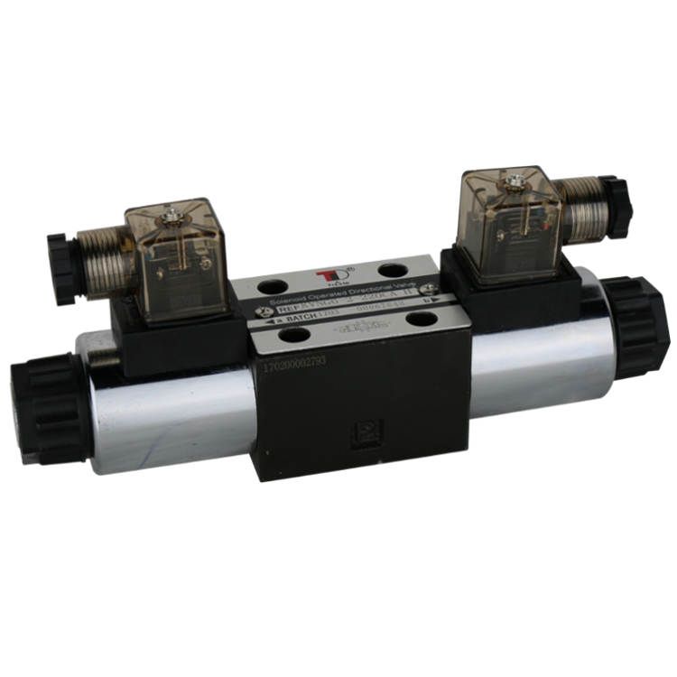 NG6 110 VAC Cetop Elektrisch 4/3 stuurventiel, ABT Verbonden P Gesloten 315 bar