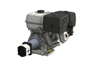 Honda GX390 (QXE4) 13 hp Petrol engine with pre-mounted gear pump pump group 2