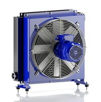 Oesse hydrauliek oliekoeler met 230/400V 3 fase B14 elektromotor | 1"1/4 BSP | 35-140 l/min | 14 - 18,9 kW