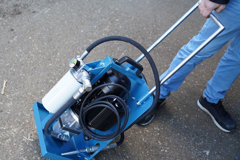 Portable filter system 15 l/min - 10 µm - 230V